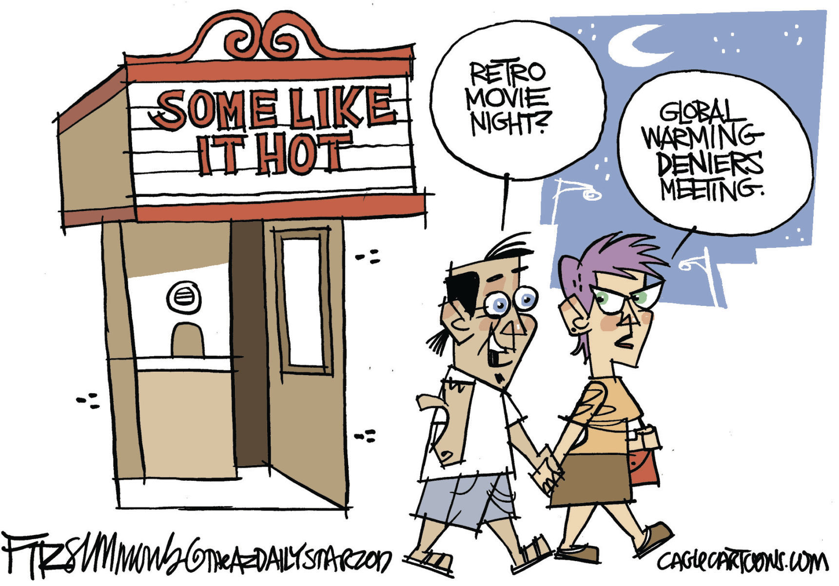 Daily Fitz Cartoon: Warm